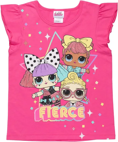Vista 3 de L.O.L. Surprise! Paquete de 3 camisetas con estampado de volantes