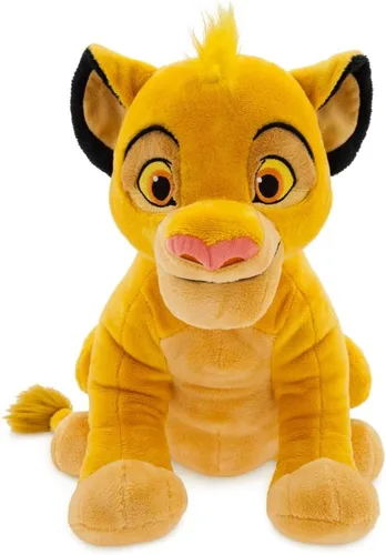 Vista 30 de Disney Store Juguete oficial de ángel mediano suave para niños, personaje de peluche con textura mullida y detalles bordados, orejas flexibles