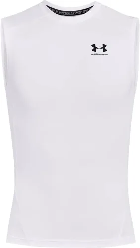 Vista 5 de Under Armour Camiseta sin mangas de compresión HeatGear para hombre