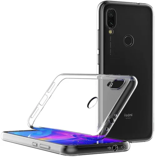 Vista 3 de MaiJin Funda para Xiaomi Redmi 7 (6.26 pulgadas) Soft TPU Gel Bumper Transparente Cubierta Trasera
