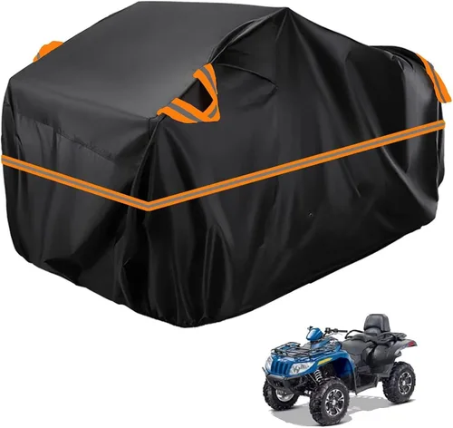 Vista 135 de Cubierta para ATV impermeable compatible con Arctic Cat H1 EFI TRV Cruiser 4x4 2011, cubierta de 210D para vehículos de 4 ruedas, cubierta para quad