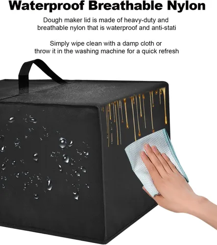 Vista 3 de Funda de nailon resistente para freidora de aire resistente al agua y al calor para freidora T-fal 3.5L para freidoras eléctricas totalmente