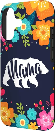 Vista 2 de Funda floral Mama Bear para iPhone 17
