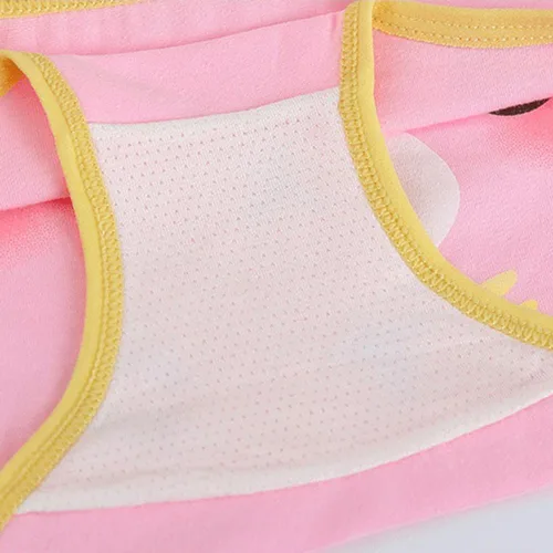 Vista 3 de VORLAN Bragas cómodas suaves y transpirables para niñas pequeñas, ropa interior de algodón