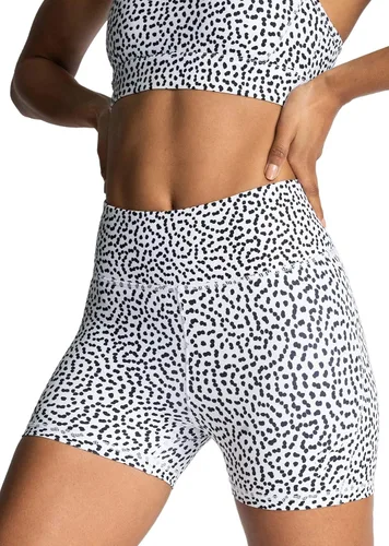 Vista 6 de IWEMEK Conjuntos de entrenamiento para mujer 2 piezas trajes de yoga leggings de cintura alta pantalones cortos y brasier deportivo ropa de gimnasio