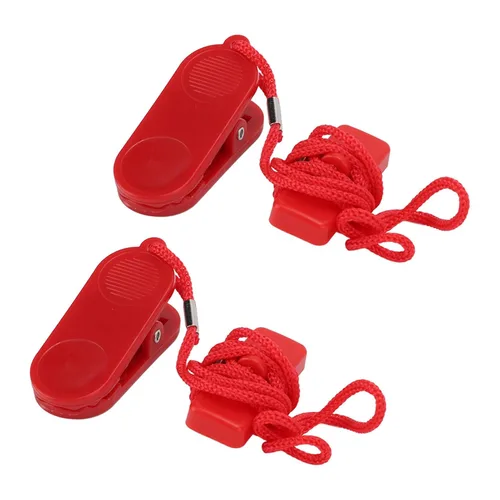 Vista 4 de Llave de repuesto para cinta de correr, 2 unidades, llaves de seguridad magnéticas, universales, compatibles con Proform, Image, Weslo, Reebok