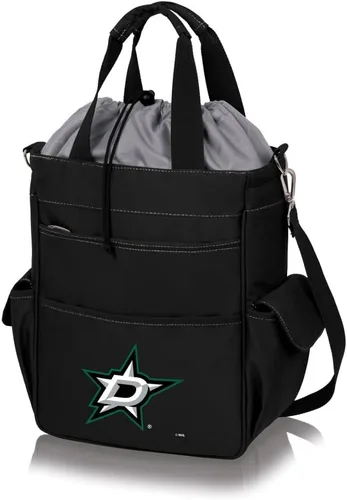 Vista 8 de PICNIC TIME NHL - Bolsa de mano unisex para adultos NHL Activo Negro con detalles grises.