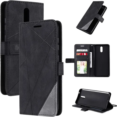 Vista 20 de Funda compatible con Sony Xperia 1 V, compatible con Sony Xperia 1 V 2023 XQDQ62/B XQ-DQ72 XQ-DQ14 Funda con tapa de piel sintética negra
