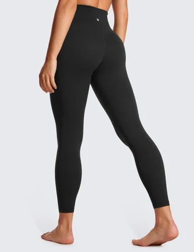 Vista 2 de CRZ YOGA Butterluxe - Leggings de entrenamiento con cintura cruzada para mujer, 2528 pulgadas, cintura alta cruzada en V, para gimnasio, atletismo