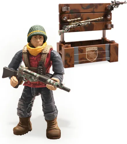 Vista 2 de Mega Construx Call of Duty WWII Caja de armas