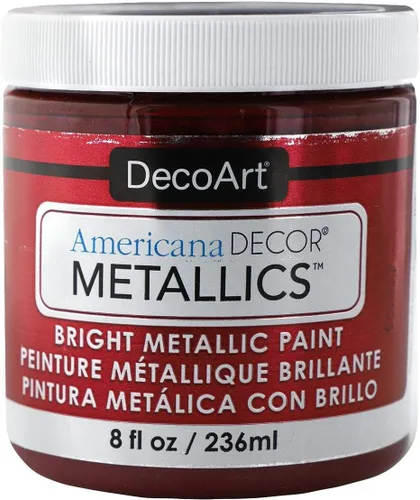 Vista 23 de Decoart DECADMTL-36.16 Americana DecoMetálico 8oz Baya