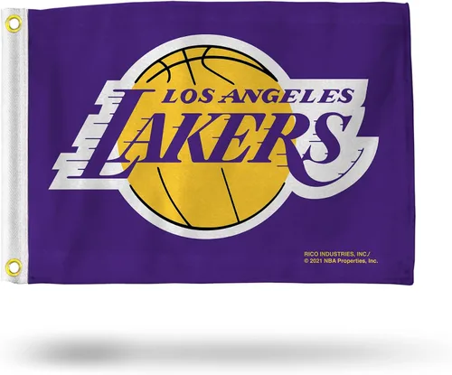 Vista 9 de Rico Industries Bandera estándar de baloncesto de la NBA, de doble cara, ideal para barco/carrito de golf, hogar, etc.