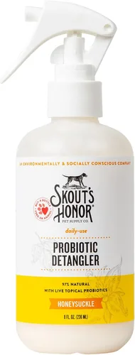 Vista 13 de SKOUT'S HONOR Spray desenredante probiótico para perros, perro del bosque