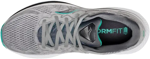 Vista 4 de Saucony Omni 20 - Tenis de correr para mujer, NegroBlanco