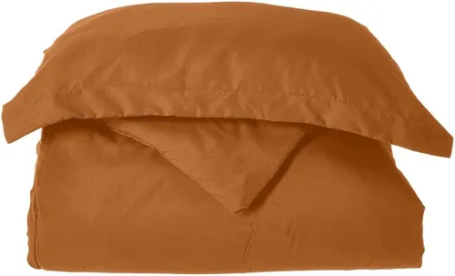 Vista 6 de Elegant Comfort Resistente a las arrugas, juego de funda de edredón de microfibra de 2 piezas de alta calidad hotelera, 1500 hilos, sólido Aqua