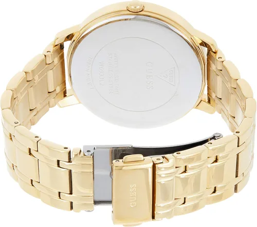 Vista 4 de Guess Montauk W0933L2 - Reloj de acero inoxidable con esfera dorada Oro L Movimiento de cuarzo
