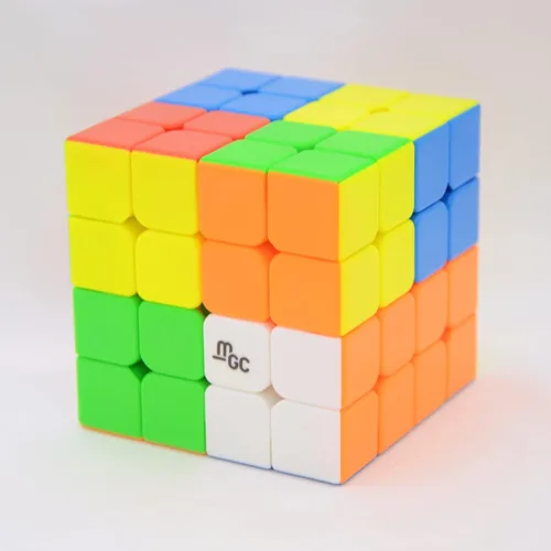 Vista 2 de Bukefuno Yongjun MGC 4x4 M, cubo magnético de velocidad YJ MGC 4x4 M, cubo mágico sin calcomanías