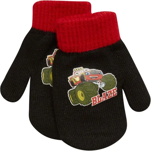 Vista 5 de Nickelodeon Paquete de 4 manoplas o guantes para niños Paw Patrol y Blaze (niñosniños pequeños)