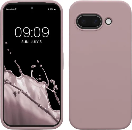 Vista 263 de kwmobile Funda Compatible con Google Pixel 6 Pro - Funda de Teléfono de Silicona TPU con Acabado Suave - Azul Caribe