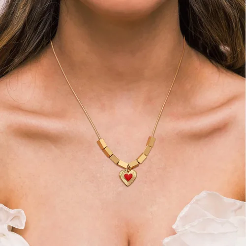 Vista 3 de Yowivon Gold Necklaces for Women Trendy Cute Pearl Necklace Layered Cross Necklaces Fashion Jewelry Christmas Birthday Gifts