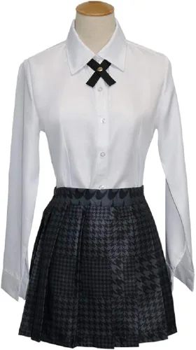Vista 3 de gangan world Disfraz de cosplay para niñas, uniforme escolar