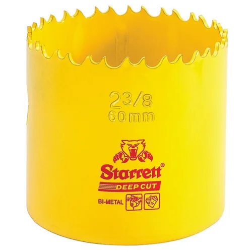 Vista 54 de Starrett LS - Corona perforadora HSS de corte profundo 1-7-8" (48mm) (DCH0178-G)