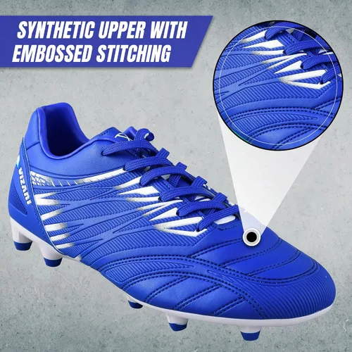 Vista 2 de Vizari Valencia - Botines de fútbol para adultos, ligeros y duraderos, para un rendimiento superior, unisex, para hombre y mujer, tacos de fútbol