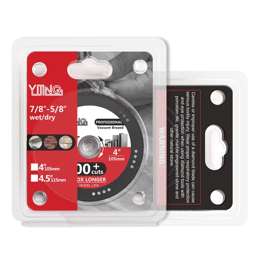 Vista 5 de YIJING Hoja de diamante de corte de metal 4 "Rueda cortada para barra de refuerzo Piedra de hierro de ángulo de chapa metálica
