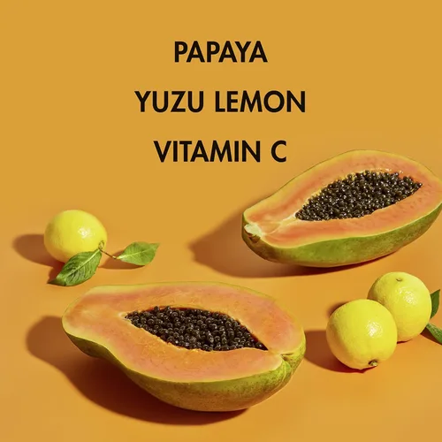 Vista 5 de SheaMoisture - Suero para todo tipo de piel, papaya y vitamina C, suero de vitamina C, 1 oz Para pieles opacas: ilumina y suaviza la tez