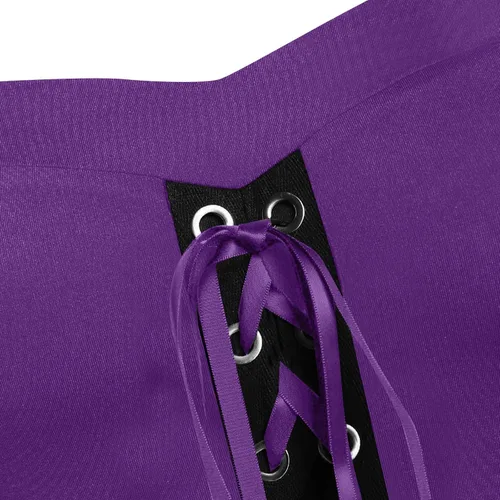 Vista 3 de Vestido punk gótico para mujer, con mangas de trompeta, conjunto bohemio, vestido de Halloween, hombros descubiertos, vestido de manga de mariposa