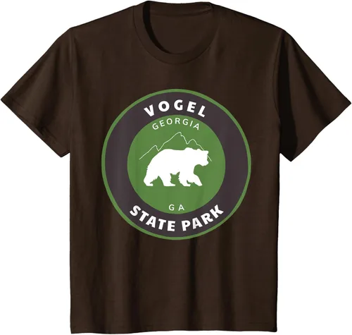 Vista 8 de Vogel State Park Georgia GA Bear Mountains - Camiseta de manga corta