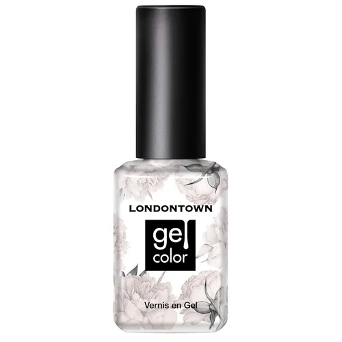 Vista 15 de LONDONTOWN Esmalte de uñas de gel UV/LED, de larga duración, resistente al astillado, color de alto brillo, marrón beige natural brillante, 0.4 fl