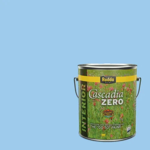 Vista 19 de Rodda Paint CASCADIA XL - Pintura satinada e imprimación para exteriores en uno, cuarto de galón, idea abstracta