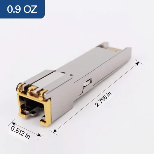 Vista 6 de 10 unidades 1000BASE-T Gigabit SFP a RJ45 transceptor modular de cobre Ethernet para Cisco, Meraki, Ubiquiti, D/TP Link, Supermicro, Netgear 10PCS