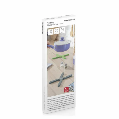 Vista 10 de Salvamanteles Individual Plegable de Silicona Folvet InnovaGoods 2