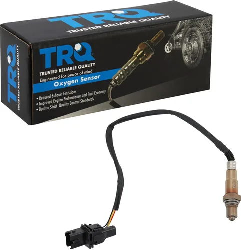 Vista 352 de TRQ Sensor de Oxígeno O2 de 4 Hilos de Banda Estrecha Compatible con VW Atlas 2.0L 2018-21, VW GTI 2.0L 2016-18, Audi A3 Quattro 2.0L 2015-18, VW