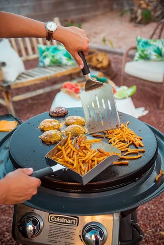 Vista 8 de Cuisinart CIT-702 XL Accesorio para parrilla de barbacoa, espátula grande para hamburguesas