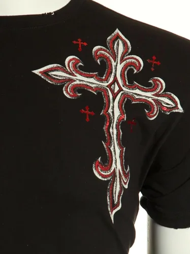 Vista 6 de Archaic by Affliction - Camiseta para hombre, color negro