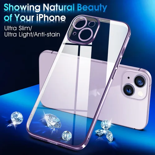 Vista 452 de Supdeal Funda cristalina transparente para iPhone 11, [No se amarillea] [Protección de la cámara] [Probado contra caídas de grado militar] Funda
