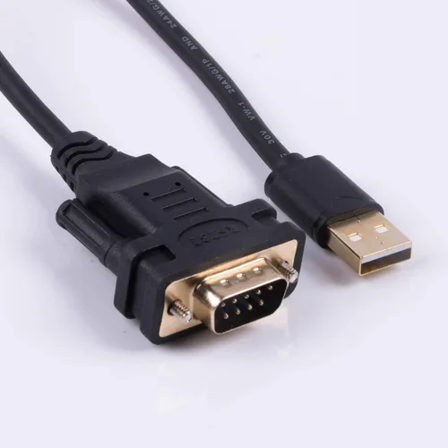 Vista 2 de Cable convertidor adaptador serie USB a DB9 RS232 con chip FTDI de 6 pies compatible con Win10/8/7/XP/Android/Mac/Linux/Vista (USB a DB9)