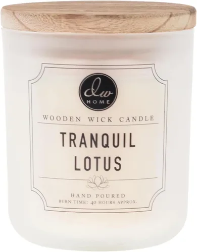 Vista 11 de DW Home Namaste - Vela perfumada de jazmín y chai para el hogar, tarro de vela de 7.5 onzas, 8.8 onzas, hasta 40 horas de combustión, vela perfumada