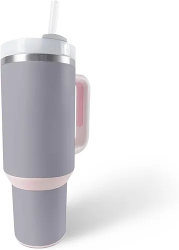 Vista 7 de MightySkins Skin - Vaso de vinilo compatible con Stanley The Quencher H2.0 FlowState de 40 onzas, diseño de rayas marineras, protectora, duradera