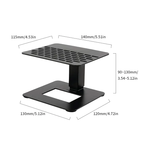 Vista 2 de watchget Bastidor de pesaje de café electrónico, altura ajustable, acero inoxidable, báscula de café, soporte para máquina de café expreso, bastidor