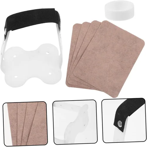 Vista 9 de YARNOW Adhesivos para orejas de perro, cinta para orejas de perro, kit de limpieza de orejas para perros, soporte para orejas para perros, soporte