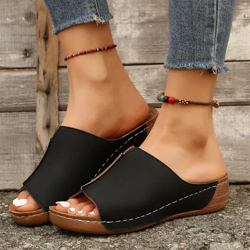 Vista 2 de Orthopedic Sandals For Women Dressy Platform Flip Flops Comfortable Walking Orthotic Slippers with Arch Support 2026