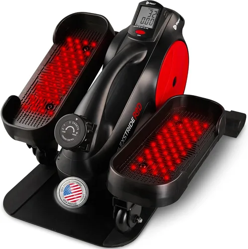 Vista 9 de Lifepro Portable Under Desk Elliptical Exercise Machine - Manual Pedal Exerciser for Home Workouts, Muscle Toning, Energy Boost - Mini Foot & Leg