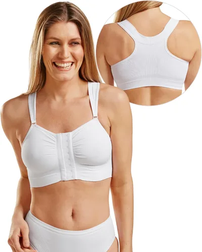 Vista 9 de CAREFIX Bella Cierre Delantero Confort/Sleep Bra #3212 Negro