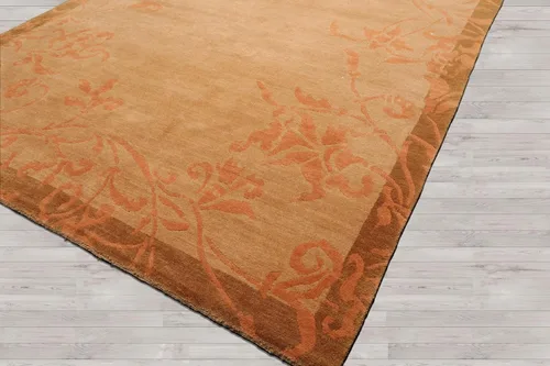 Vista 8 de Alfombra tibetana anudada a mano de arce Tufenkian de 5'6"x8'6
