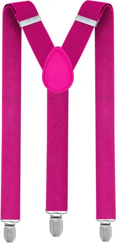 Vista 2 de trilece Suspenders for Men - Adjustable Elastic Mens Suspenders with Heavy Duty Strong Clips
