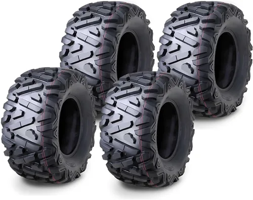Vista 12 de WANDA Juego de 4 neumáticos ATV 19X7-8 delanteros y 18X9.5-8 traseros 4PR estilo Big Horn